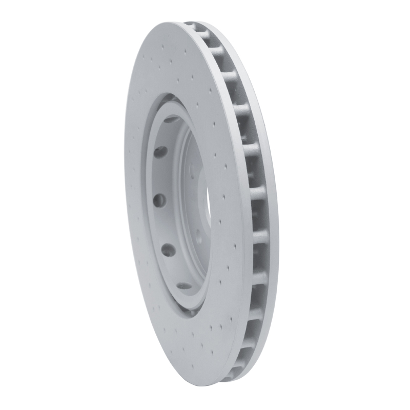 Saab 9-5 Brake Rotor (1) - Front - R1 Concepts - Drilled Carbon Alloy GeoMET - 2011